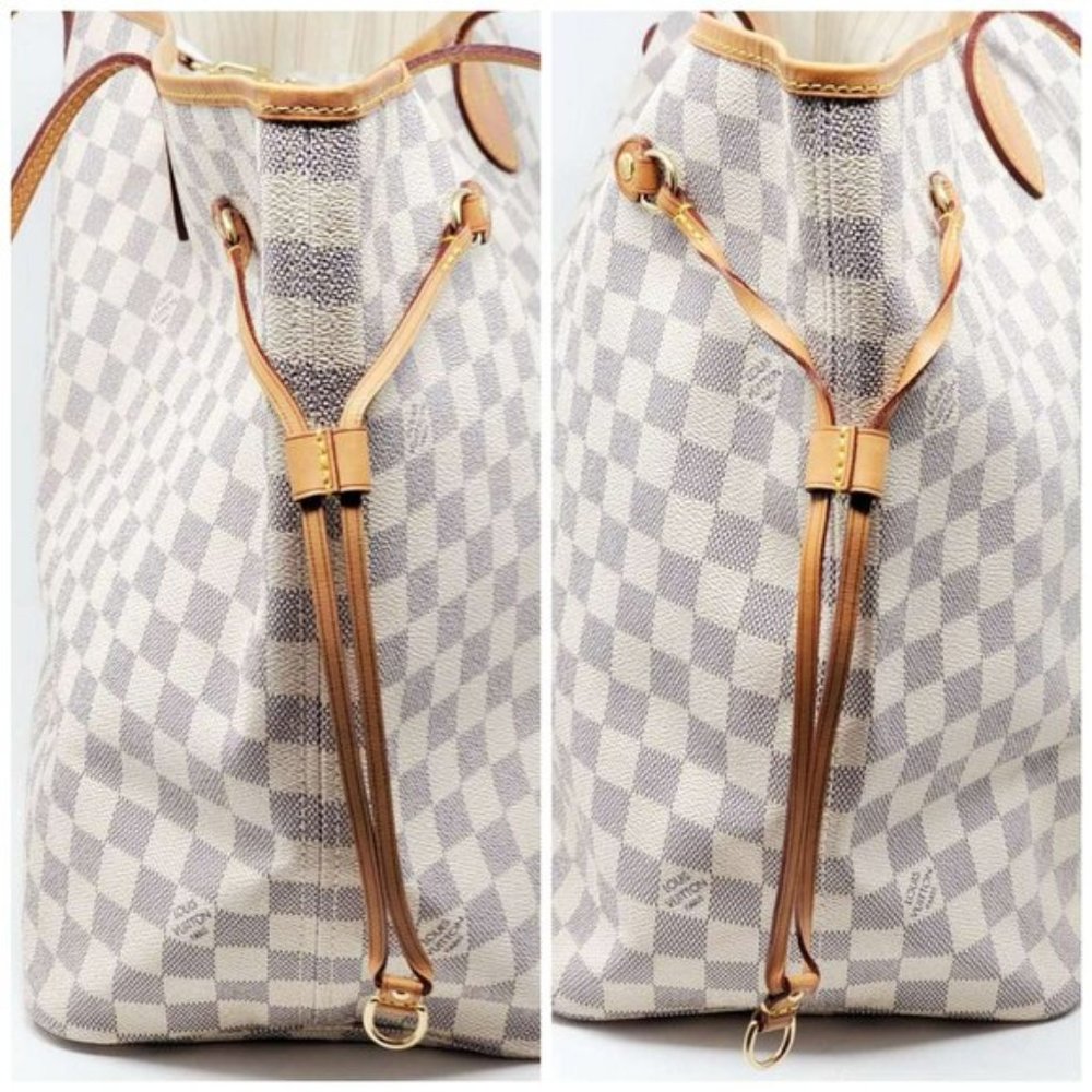 Louis Vuitton Neverfull GM Damier Azur Tote Bag - Picture 3 of 16